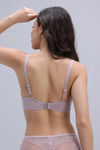 Zivame Padded Non Wired Medium Coverage T-Shirt Bra - Cameo Brown — thumbnail 2
